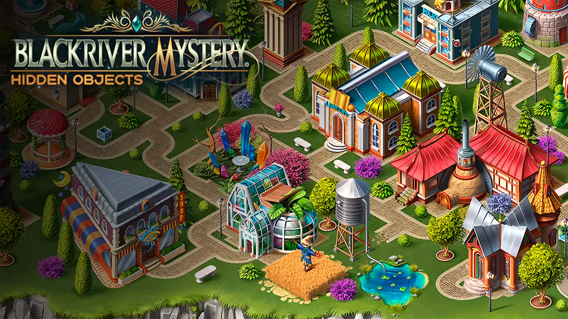 Blackriver Mystery: Hidden Objects